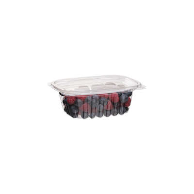 Compostable Deli Container with Lid - Rectangle 12 oz | 350 ml