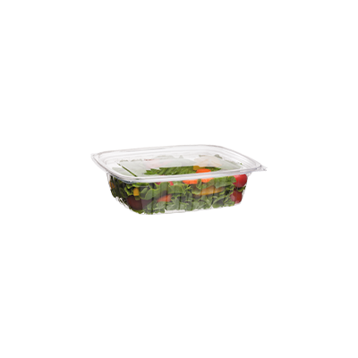 Compostable Deli Container with Lid - Rectangle 24 oz | 750 ml