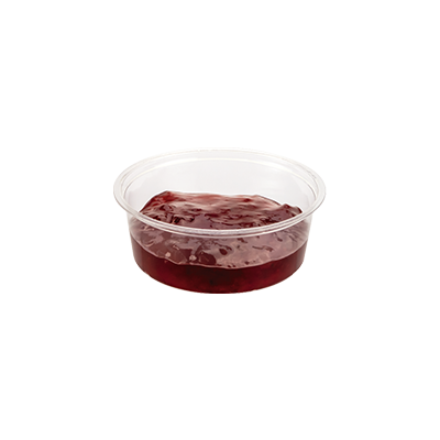 Compostable Portion Pot with Lid 2 oz | 60 ml