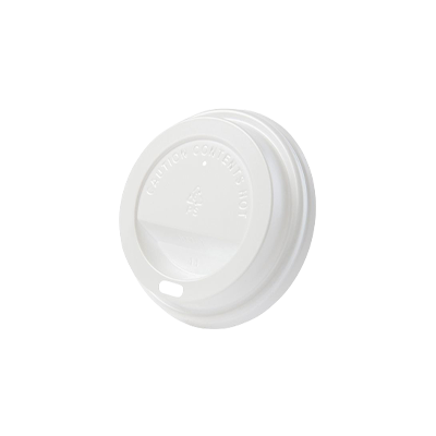 Revive Hot Cup Lid  - White 80mm ø