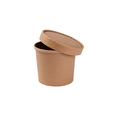 Revive Kraft Soup Cup with Lid 12 oz | 350 ml