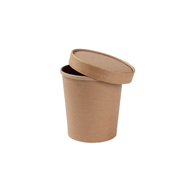 Revive Kraft Soup Cup with Lid 16 oz | 500 ml