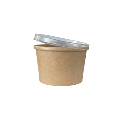 Infinity Kraft Soup Cup with Lid 8 oz | 240 ml