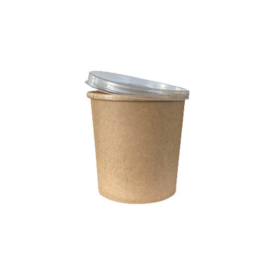 Infinity Kraft Soup Cup with Lid 16 oz | 500 ml